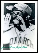 James Cool Papa Bell PSA DNA Signed 3x5 Photo Autograph