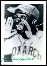 James Cool Papa Bell PSA DNA Signed 3x5 Photo Autograph