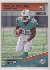 2018 Panini Playoff Rookies Goal Line Kalen Ballage #234 08l2