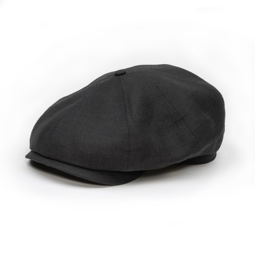 Sterkowski SHELBY 100% Leinen Ballonmütze |  Vintage Mütze Elegant Newsboy - Bild 3 von 36