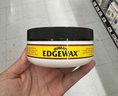 Murray's Edgewax Hair Gel Edge Control w/ Australian Beeswax 4 oz, No Flake