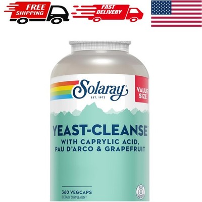 Yeast Cleanse Detox Supplement - Antioxidant Support with Grapefruit Flavor
