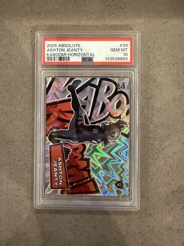 2025 Panini Absolute Countdown Calendar Ashton Jeanty Base (RAW)