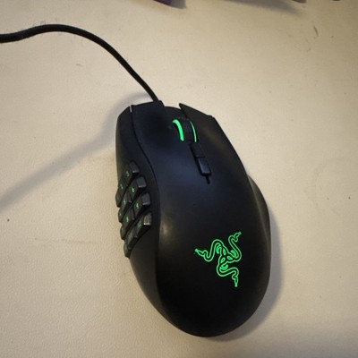 Razer Naga Trinity Wired RGB Gaming Mouse Tested Works Great  RZ01-0241