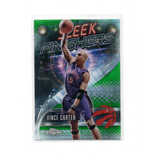 2025-26 Topps Chrome Vince Carter #SF-10 Green Sleek Finishers /99 #READ#