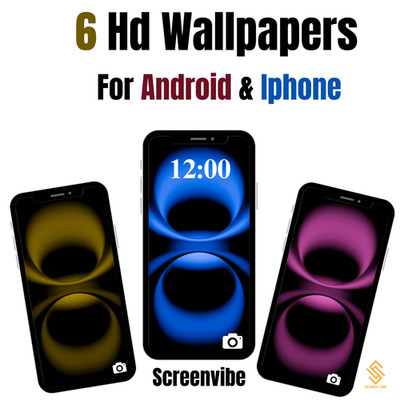 Abstract Dynamic Island Wallpapers HD Pack for iPhone Pro Max Color Backgrounds