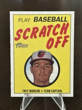 2019 Topps Heritage High Number 1970 Scratch Offs Trey Mancini #17 Orioles