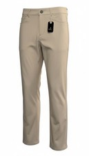 New johnnie-O Fusionn Zip-Up Performance Knit Pant Boys Stone FUSION 5 POCKET 12