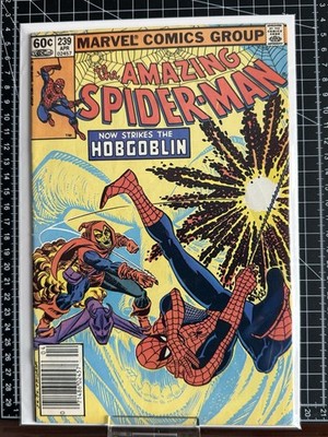 Amazing Spider-Man #239 Newstand - Marvel Comics - 1983 - 2nd App. Hobgoblin