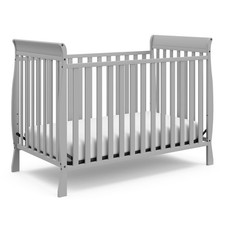 Storkcraft Maxwell 3-in-1 Convertible Crib - Pebble Gray