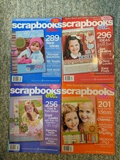 Lot of 4 Scrapbooks Etc Magazine July 2006, Jan, Feb/Mar, May/June 2007 BHAG