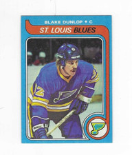 1979-80 TOPPS BLAKE DUNLOP #174 ST. LOUIS BLUES (FREE SHIPPING)