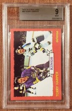 1973-74 O-Pee-Chee #80 Terry Harper LA Kings Hockey Card BVG 9 Mint Pop 1