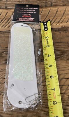 8'' DREAMWEAVER Tournament Pro-Series Flasher - White Crush Glow
