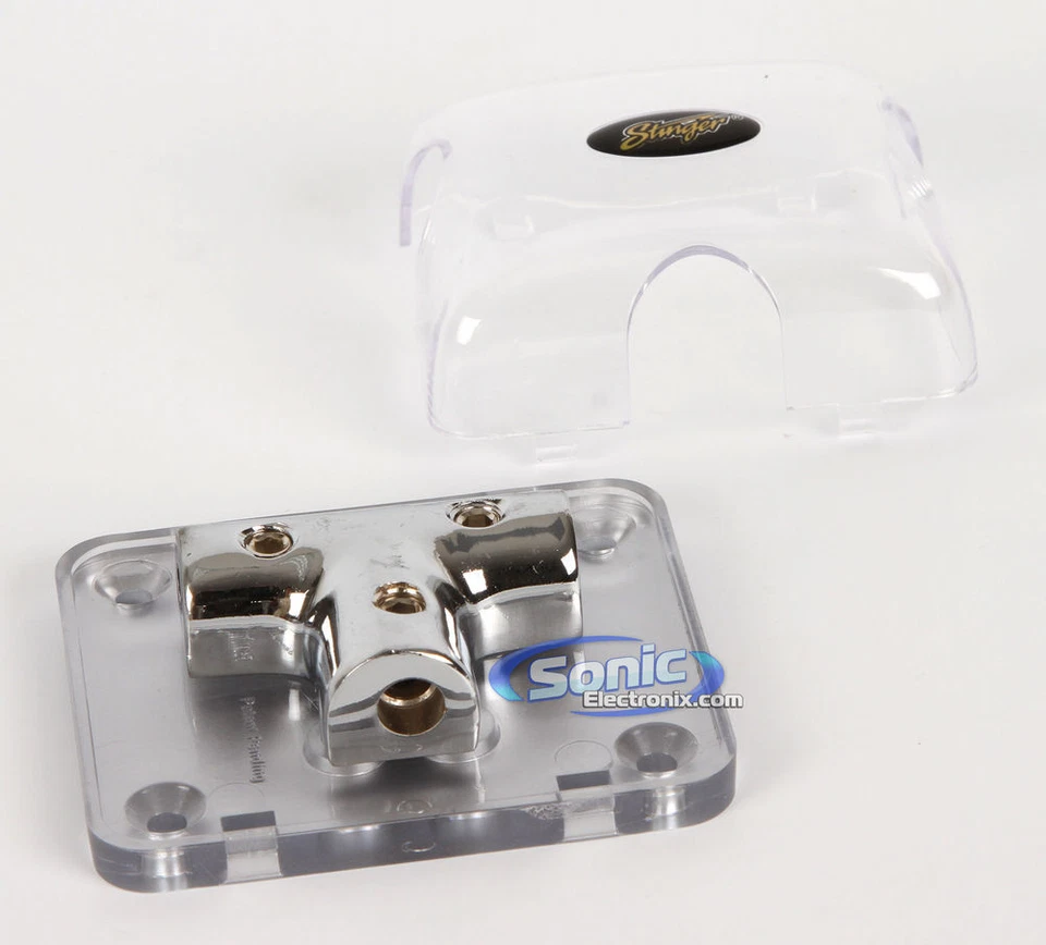 Stinger SPD510 ShocKrome-Plated PRO Series 8 Gauge Power Distribution T-Block - Image 4 of 4