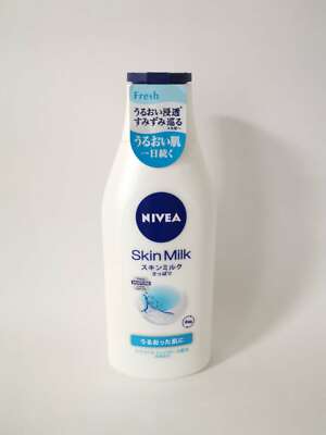 Kao Nivea Skin Milk N Deep Moisture Long Lasting Refreshing 200g From Japan