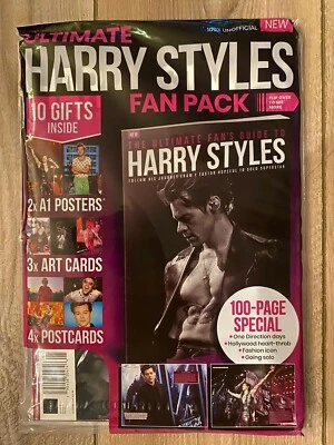 2022 HARRY STYLES Fan Pack 2 A1 POSTERS 3 Art Cards 4 POSTCARDS Sealed 10 GIFTS