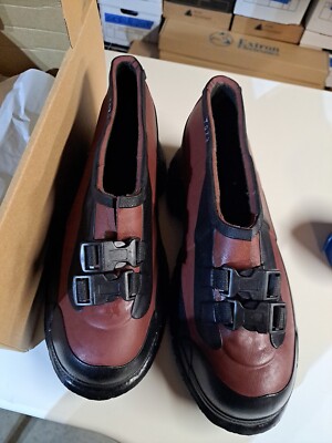 Salisbury Lineman\'s 2-Buckle Overshoe Size 10 Red/Black Deep Heel Item # 51509, Deep Heel Overshoe, 2 Buckle On Burlington  main image 4