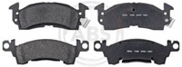 A.B.S. 38052 Bremsbelagsatz, Scheibenbremse Vorne FüR Buick Cadillac Chevrolet