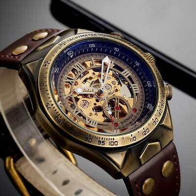AUTOMATIC WATCH - GOLD Edition - Men's Watch - Montre Homme Automatique 40mm