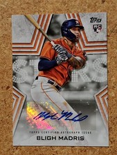 Bligh Madris 2023 Topps Baseball Stars Rookie Auto RC Astros #BSA-BM