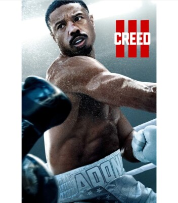 Creed III Movie Poster High Quality Print Photo Wall 11x17 12x18 20x30 24x36''