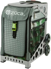 Zuca Paintball Insert Bag Sport Frame Flashing Wheels (Gray)