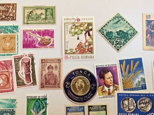 WORLD WIDE POSTAGE STAMP LOT - Picture 5 of 9