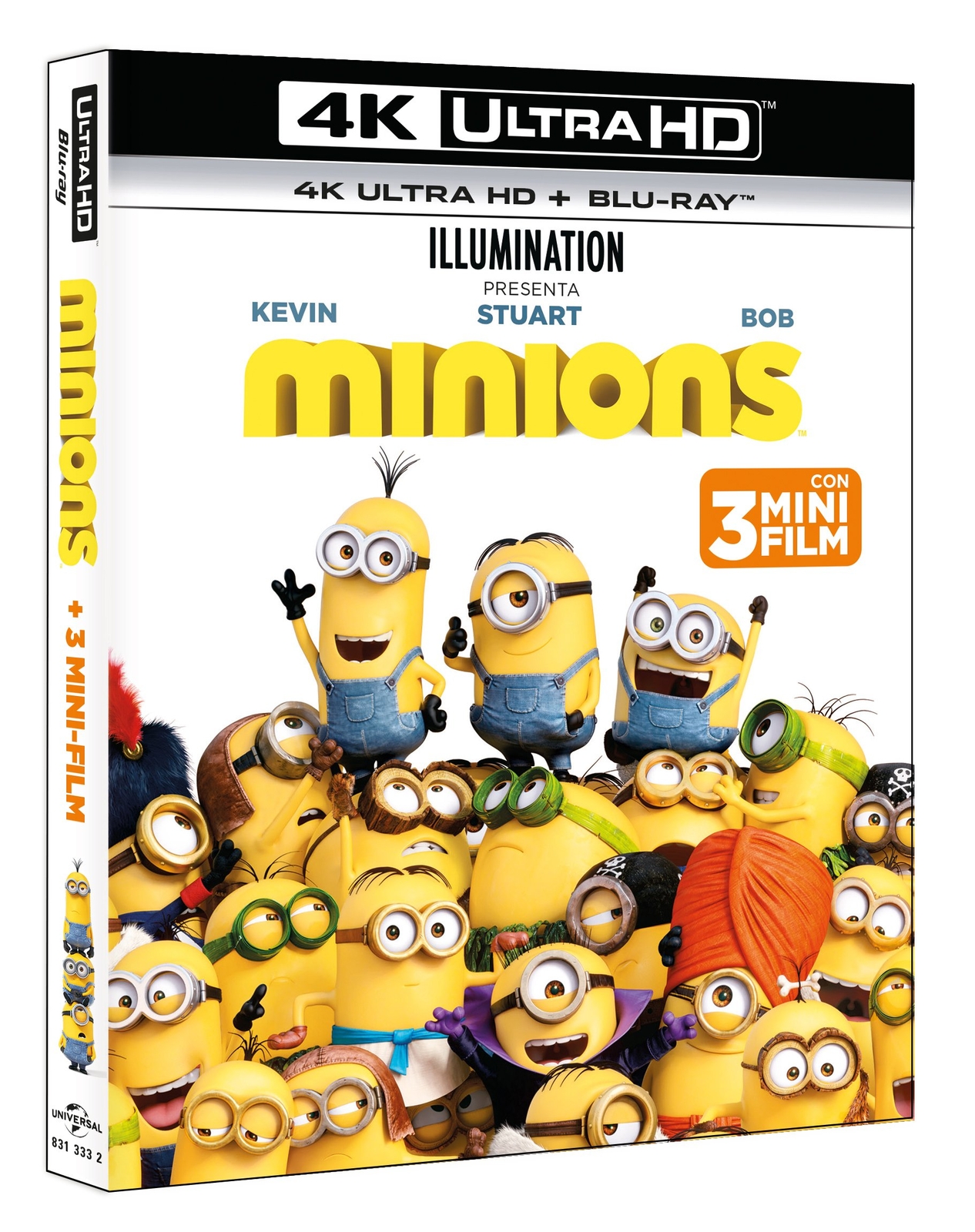 Movie Minions (4K UHD Blu-ray) Minions Sandra Bullock Jon Hamm Michael Keaton