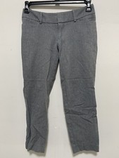 Merona Women 2 Gray Dress Pant Stretch Extensible Modern Work Wear Classic Slack