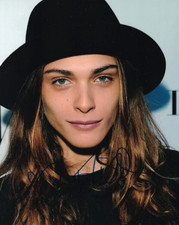 ELISA SEDNAOUI signed Autogramm 20x25cm BUS PALLADIUM in Person autograph COA
