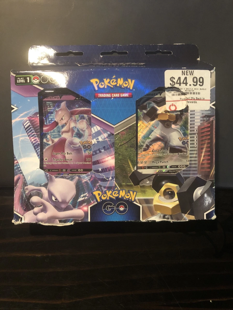 Pokémon TCG: Pokémon GO Mewtwo V Battle DeckPokémon TCG: Pokémon GO  Melmetal V Battle Deck