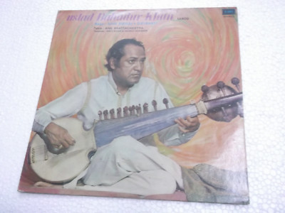 Bahadur Khan  Sarode Raga Ahir Bibhas Dayavati  Rare LP Classical India Ex