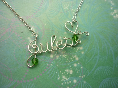 Personalised Name Necklace Customised 