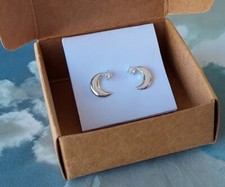 Small Moon Earrings