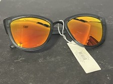 Orange Sunglasses Cat Eye Retro Vintage Shades Blocks 100 UVA And UVB NWT