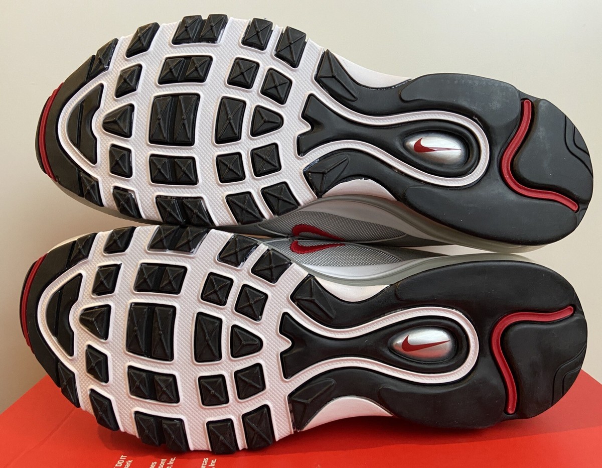 Nike Air Max 97 OG QS Silver Bullet Metallic Silver Red