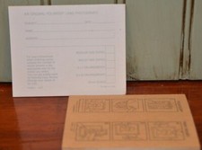 Polaroid Land Camera Cardboard Print Mounts P558B-1 Polacolor Lot of 8 Vintage