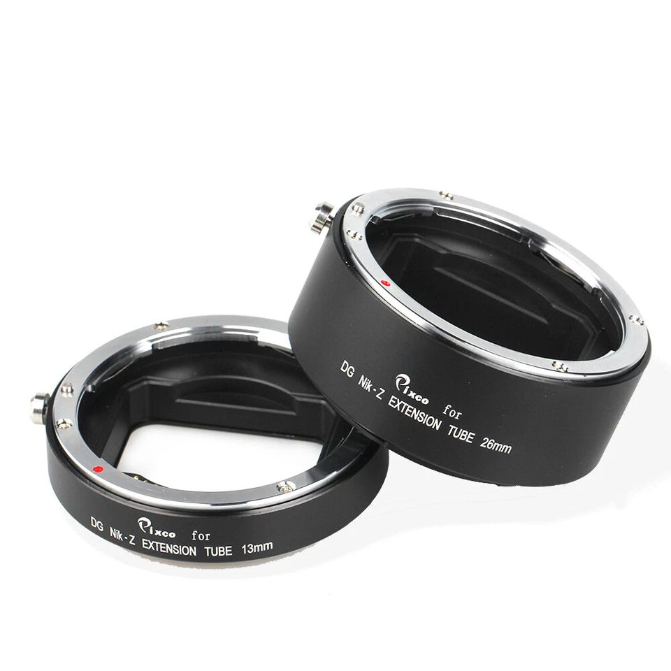 Pixco Auto Macro Extension Tube 13mm 26mm ring for Nikon Z mount Z5 Z6 II Z7 Z50 - Image 3 of 4