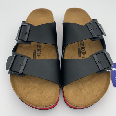 Birkenstock New w/ Box Arizona Prof Black Birko-Flor Narrow Width Select Size