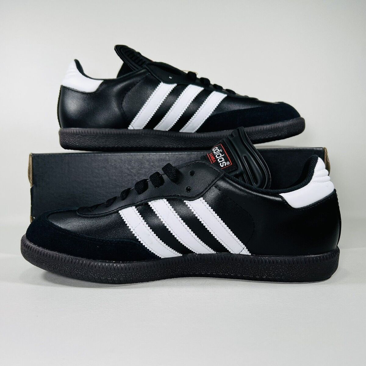 Adidas Samba Classic Men's Black Red White Gum 034563 Boys Adidas Samba Classic Men's Black Red White Gum 034563 Boys