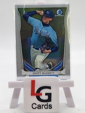 2014 Bowman Draft - Chrome #CDP54 Scott Blewett 1st Bowman