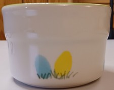 HARTSTONE POTTERY Stoneware Ramekin Bowl Easter Eggs NOS