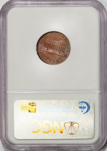 1973 NGC MS65 Brockage By Off Center Cent Mint Error Unique Eye Appeal Very Rare - Picture 4 of 4