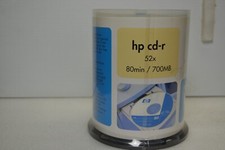 hp CD-R 100 pack 80 min / 700mb New Sealed