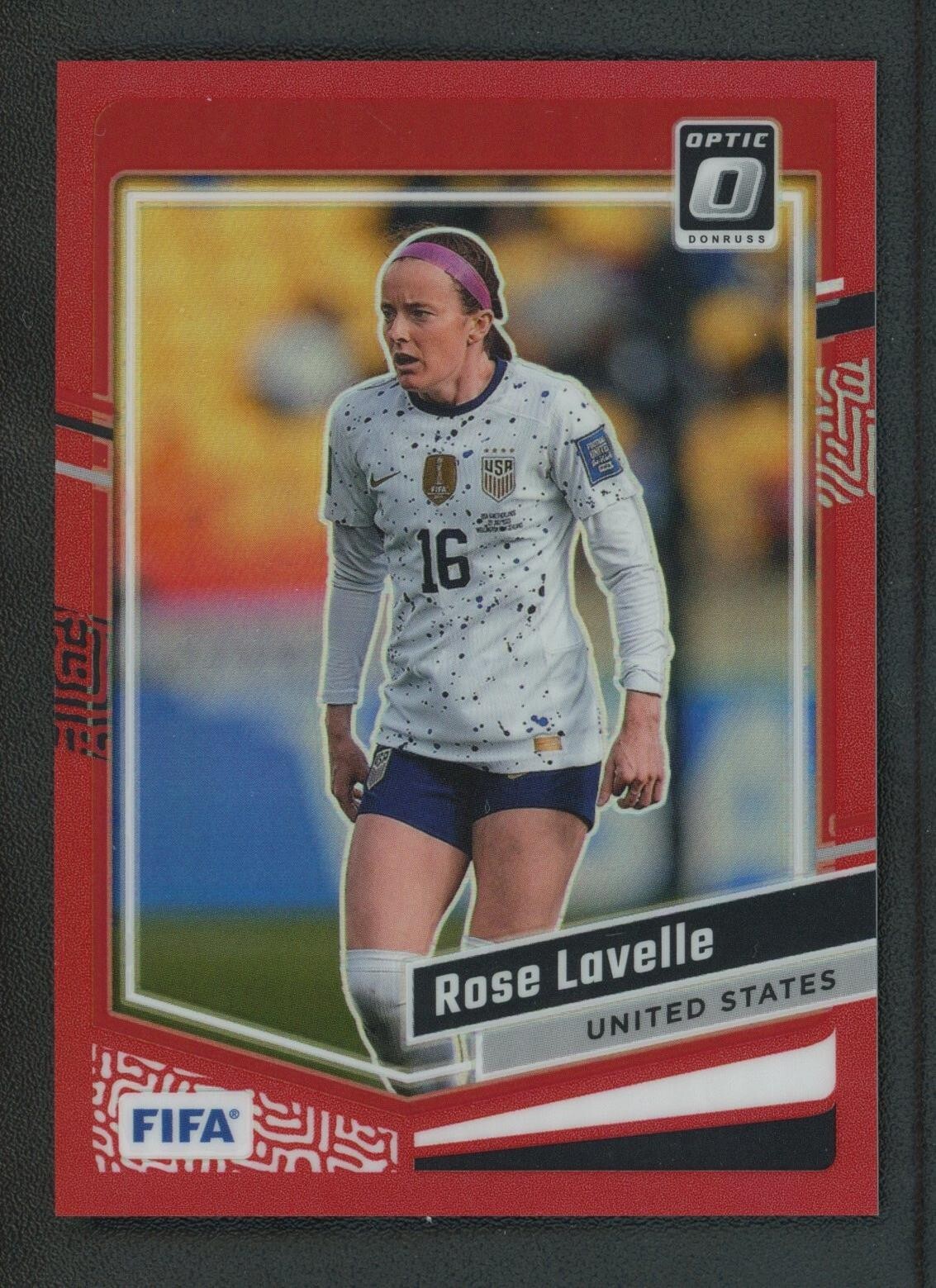 2023-24 ROSE LAVELLE 127/299 PANINI DONRUSS OPTIC FIFA RED
