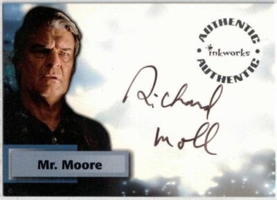 Smallville Season 2: Autograph A15 Richard Moll as Mr. Moore 2003 Inkworks