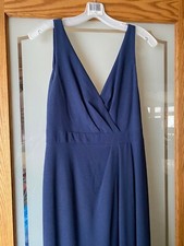 Size 10, Dark blue, David s Bridal Bridesmaid Dress