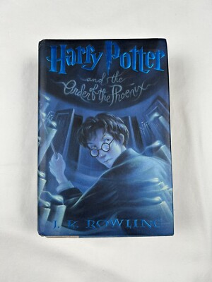 Harry Potter And The Order of the Phoenix First American Edition Print July 2003