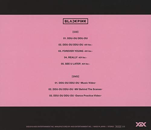 BLACKPINK DDU-DU DDU-DU First Limited Edition CD DVD Card AVCY